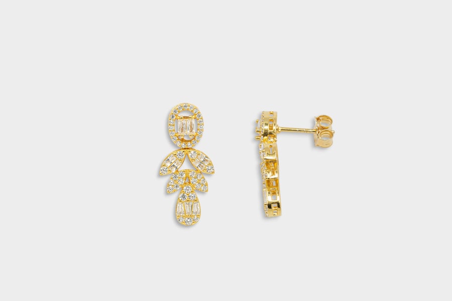 Half a silver set 925 karat from Sela