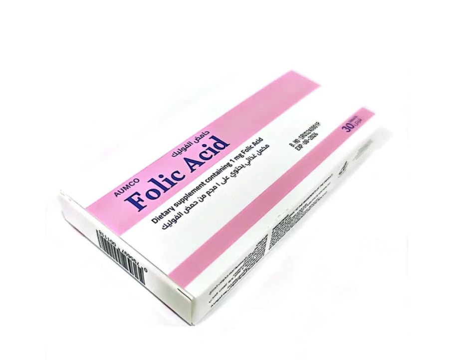 Folic Acid 1 mg 30 Tab. ( AUMCO )