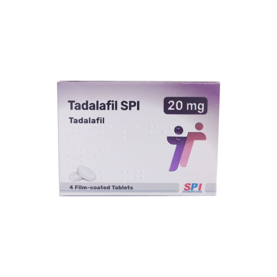 Tadalafil SPI 20 mg 4 Tablets