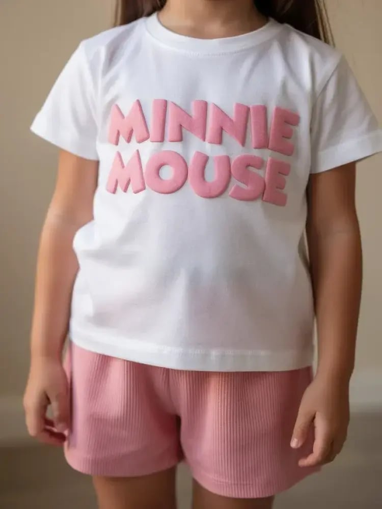 طقم وردي MINNIE MOUSE يومي