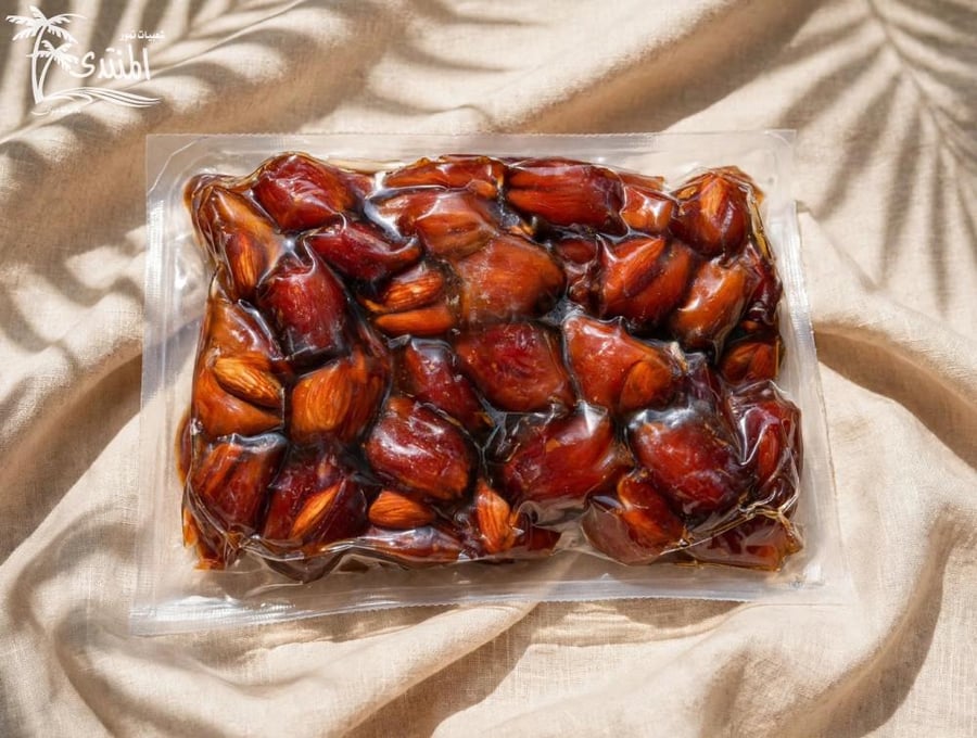تمر خلاص فاخر محشو باللوز 3 كيلو