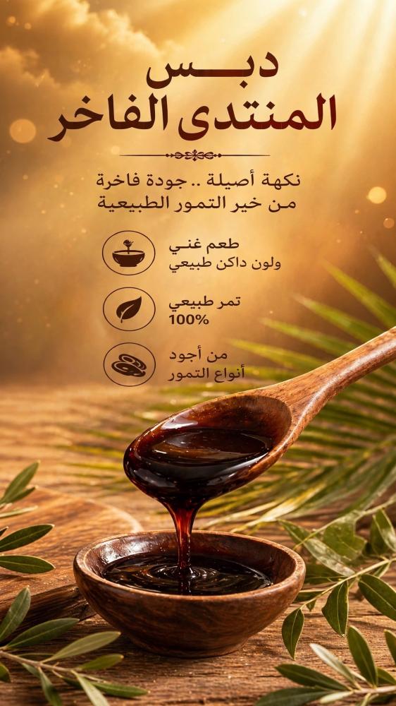 دبس حاتمي فاخر المنتدى 3 كيلو