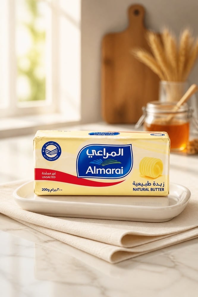 زبدة طبيعية غير مملحة 200جم