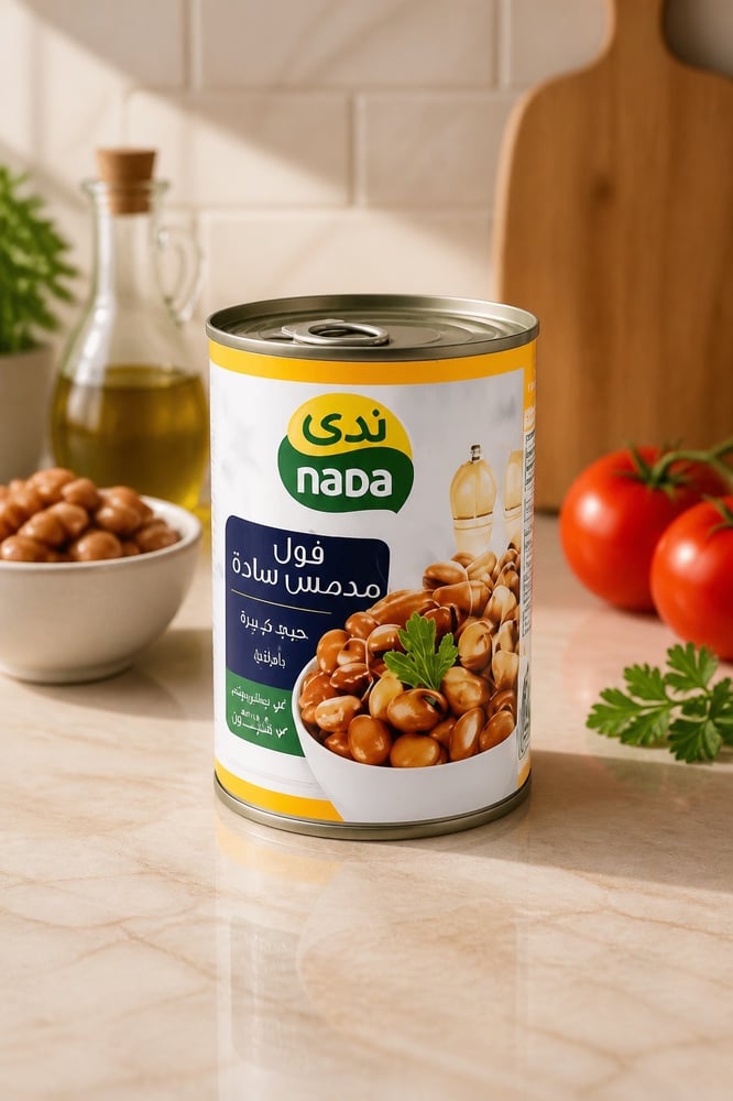 ندى فول مدمس 400 جم