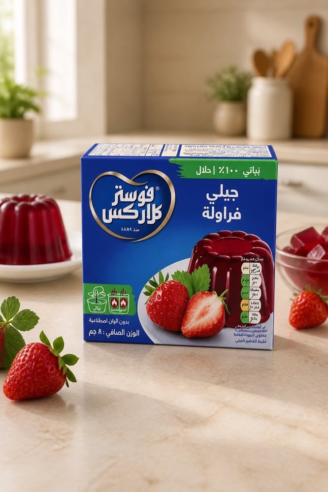 جلي فراولة  فوستر كلاركس 85 جم