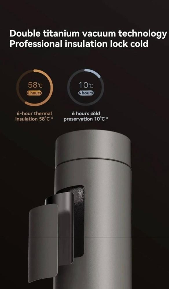 كوب السفر الحراري Xiaomi Mijia Ti مصنوع من التايتانيوم 450 مل