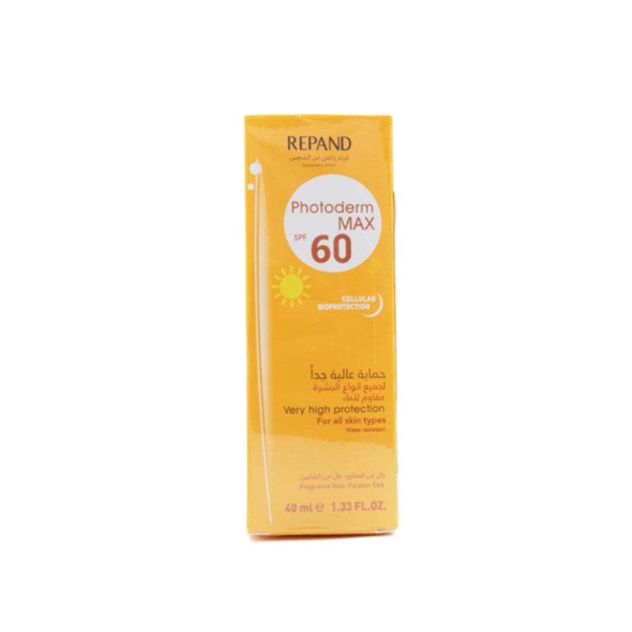 ريباند، فوتوديرم ماكس، Spf 60، كريم واقي شمس - 40 مل