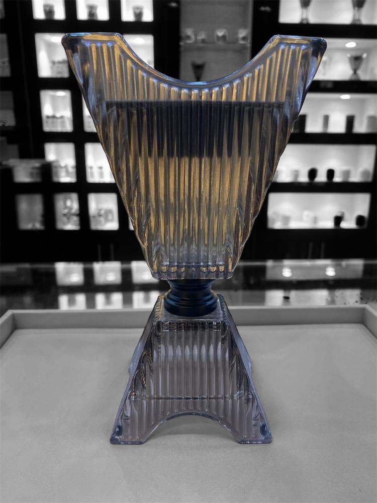 Glass incense burner
