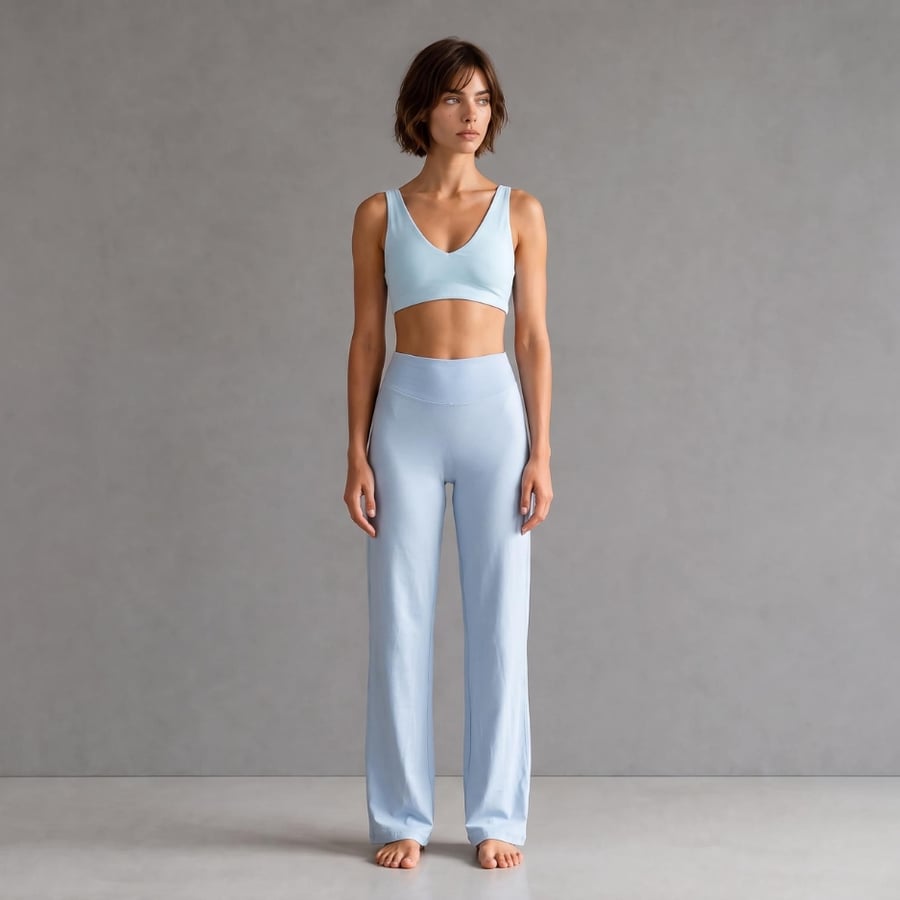 High Waist Wide Leg Pants