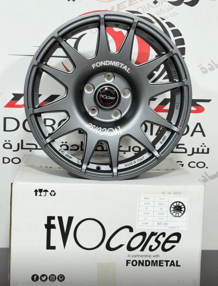 جنوط EVO Corse مقاس 18 ديفندر - 5 مسمار ديفندر