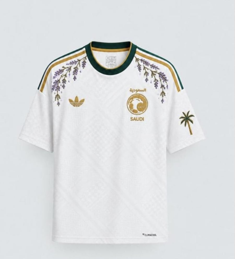 تيشيرت المنتخب السعودي الاحتياطي  تصميم خاص 2026