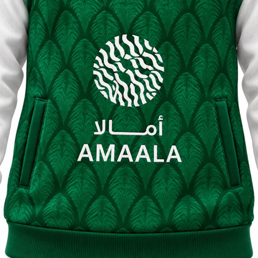 طقم الأهلي السعودي الشتوي | تصميم مستوحى من القميص الأساسي