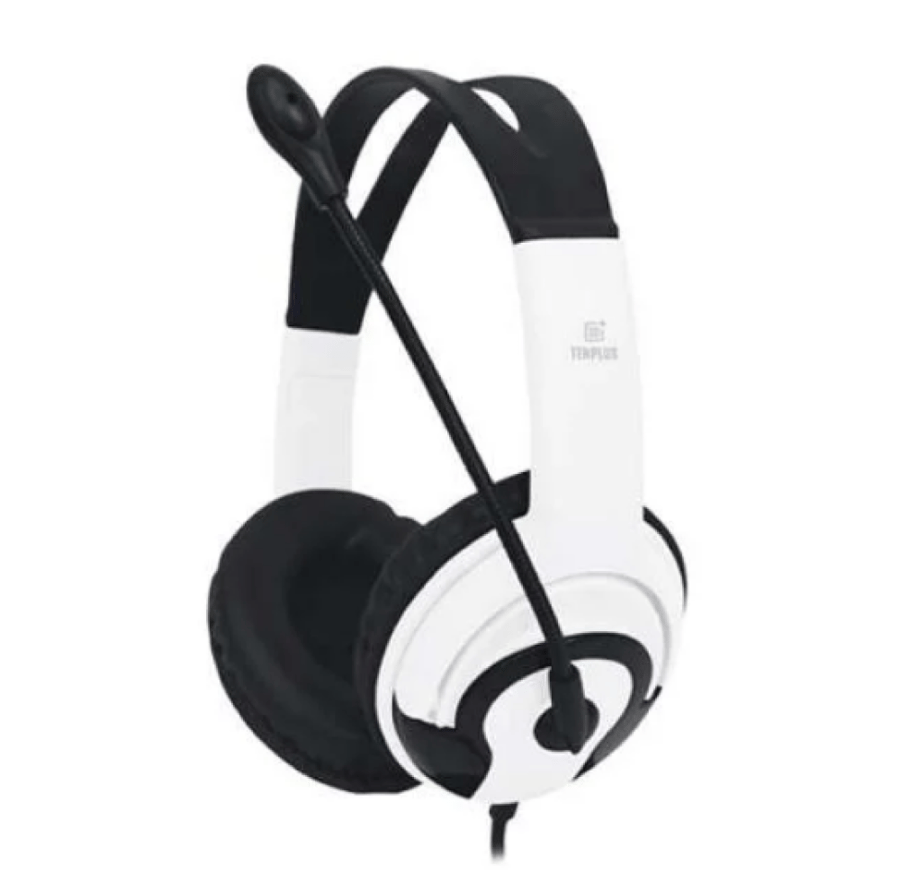 سماعة رأس للألعاب TenPlus T3550 -ابيض