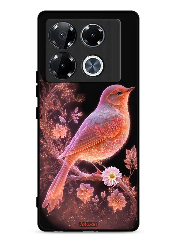 Infinix Note 40 Pro 5G Protective Case Cover Cute Bird Art
