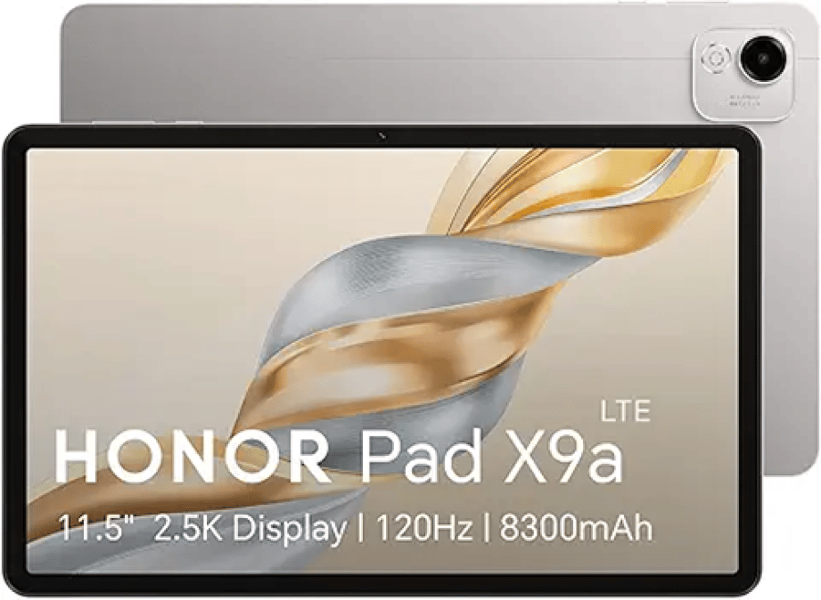 تابلت باد X9a واي فاي شاشة 11.5 بوصة 120Hz ذاكرة رام 8GB + تخزين 128GB اندرويد 15 سناب دراجون 685 بطارية 8300mAh شحن سريع 35 واط يدعم قلم ستايلس موديل 2025 + غطاء حماية قابل للطي مجاني من هونر، رمادي