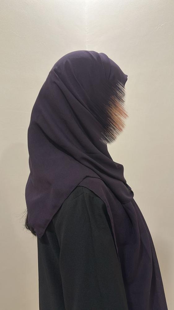 طرحة بنفسجي