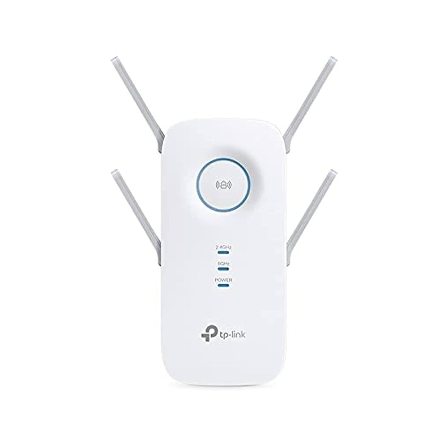 موصل شبكة واي فاي 2600 ميجابت/ثانية مع أربع هوائيات كروني Crony Tp-Link RE650 Dual Range Extender With 4 External Antennas