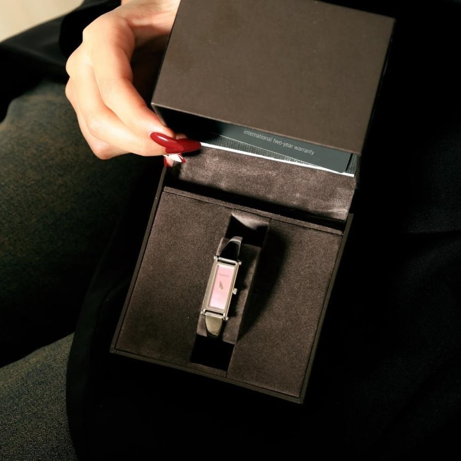 Gucci swiss Silver