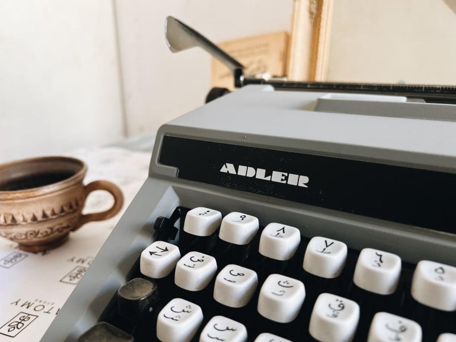 Adler typewriter