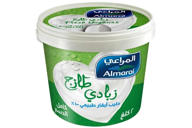 زبادي طازج المراعي كامل الدسم 2 كيلو