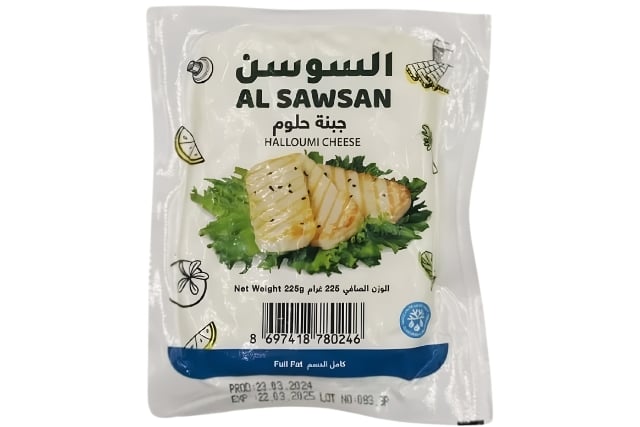 السوسن جبنة حلوم كامل الدسم 225 جم