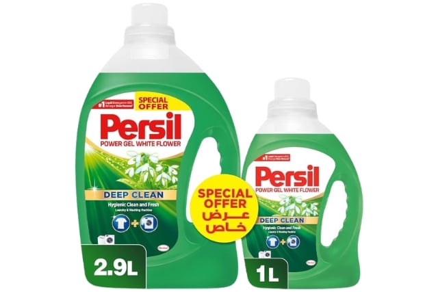 برسيل باور جل زهور بيضاء 1 + 2.9 لتر
