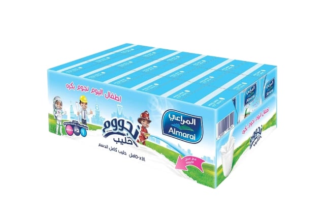 حليب المراعي كامل الدسم 150 مل *18
