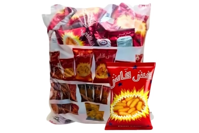 فش فاش منتفخات الذرة 12 جم *15 كيس