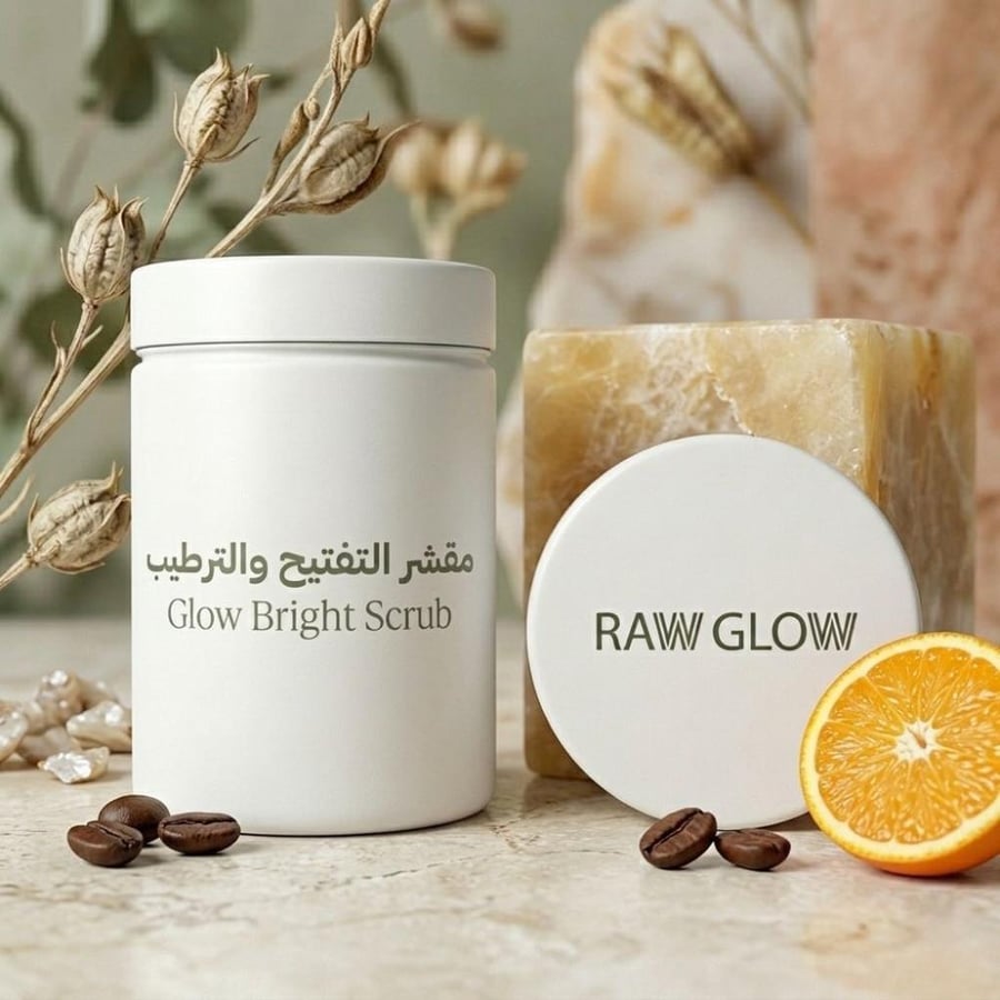 مقشر القهوة ( Glow Bright Scrub)