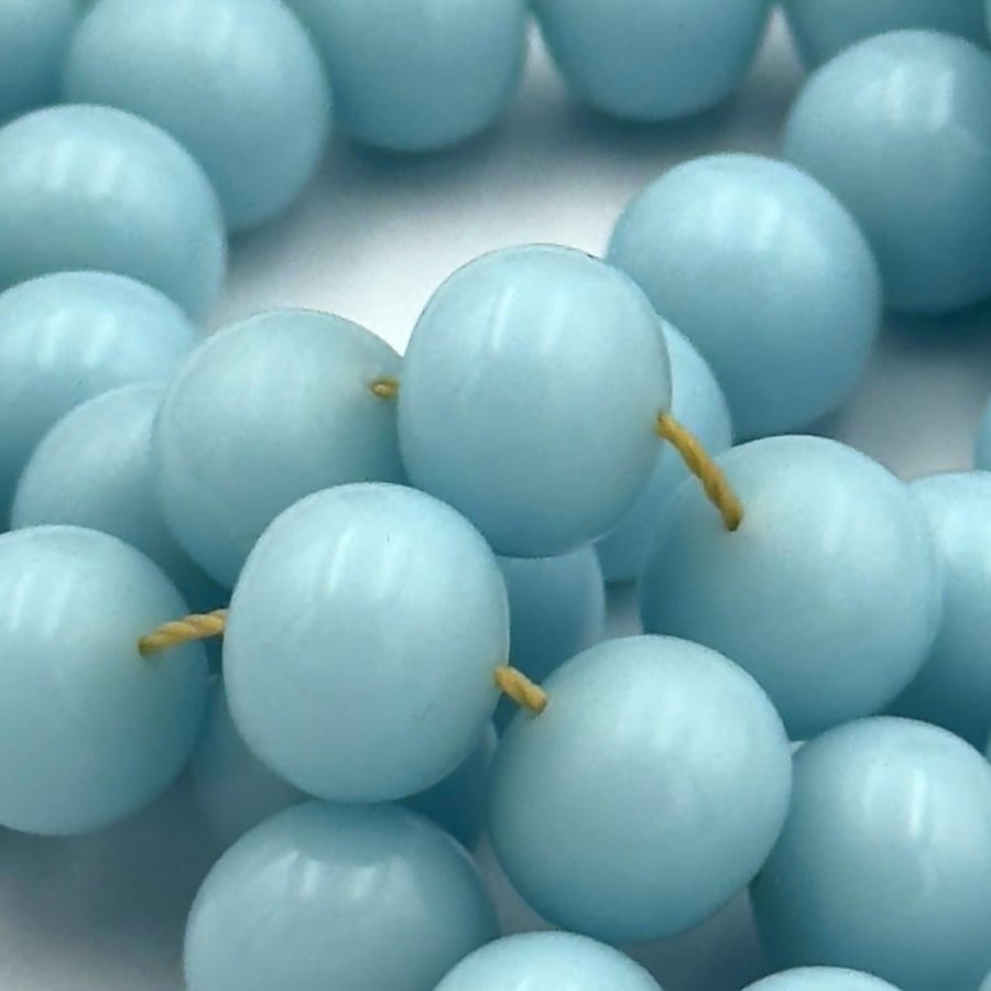 Light navy blue billiard rosary, Tamleekah