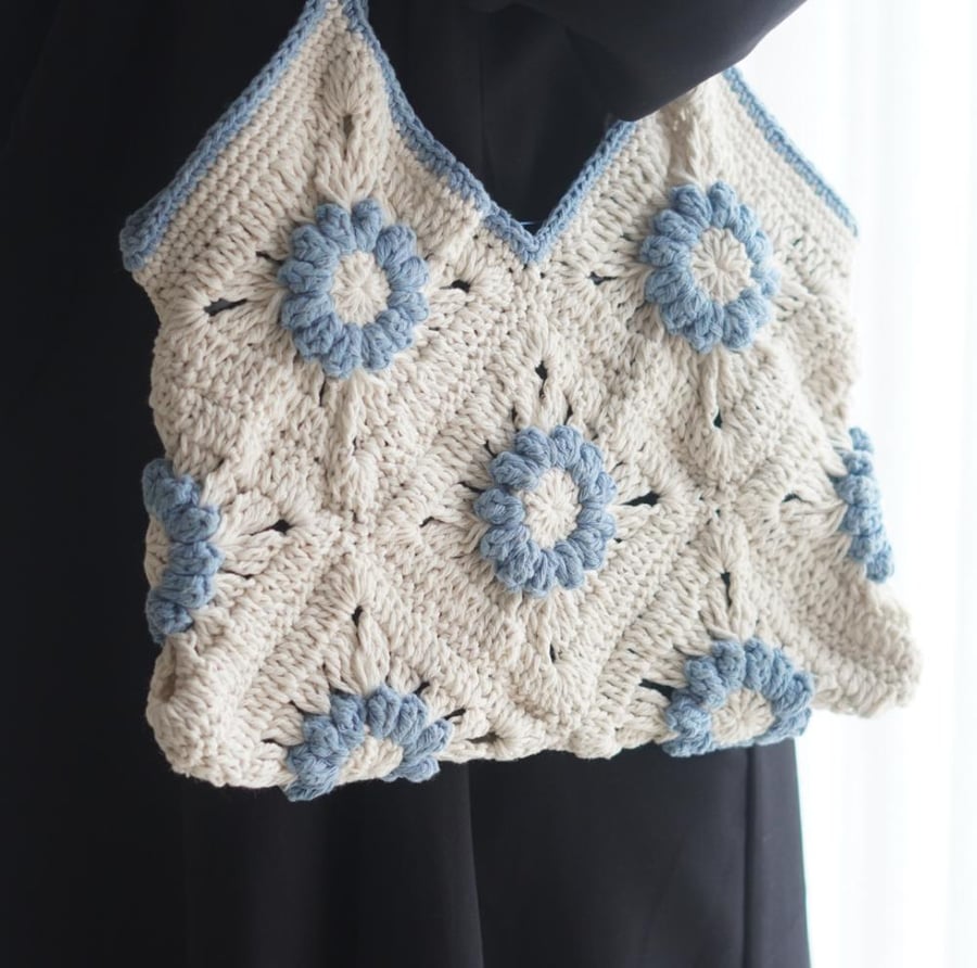 شنطة كروشيه ٢