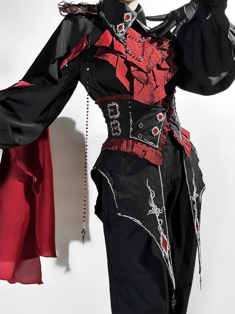 【Letters from Unknown Star】طقم "عهد القرمز / Crimson Vow"