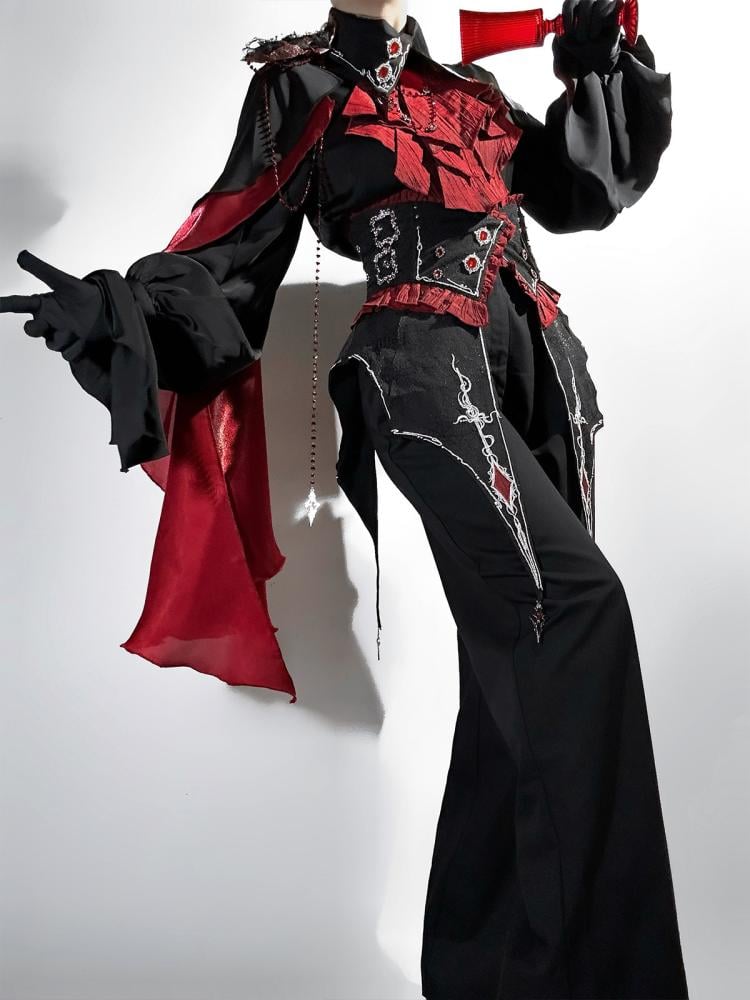 【Letters from Unknown Star】طقم "عهد القرمز / Crimson Vow"