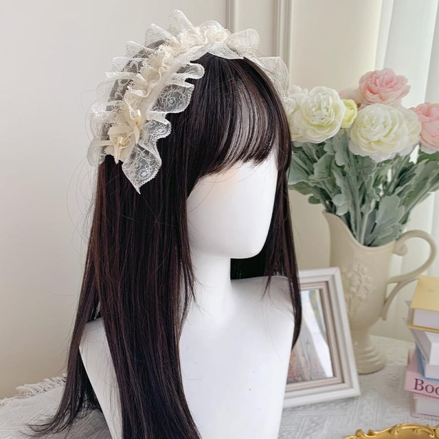 【With Puji】فستان Lolita أصلي من WithPuji بتصميم خيالي واسع بقماش التول، متوفر بنسختي OP / JSK