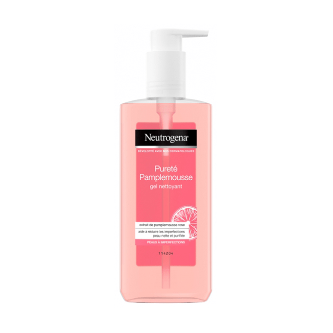 Neutrogena face wash for the pink