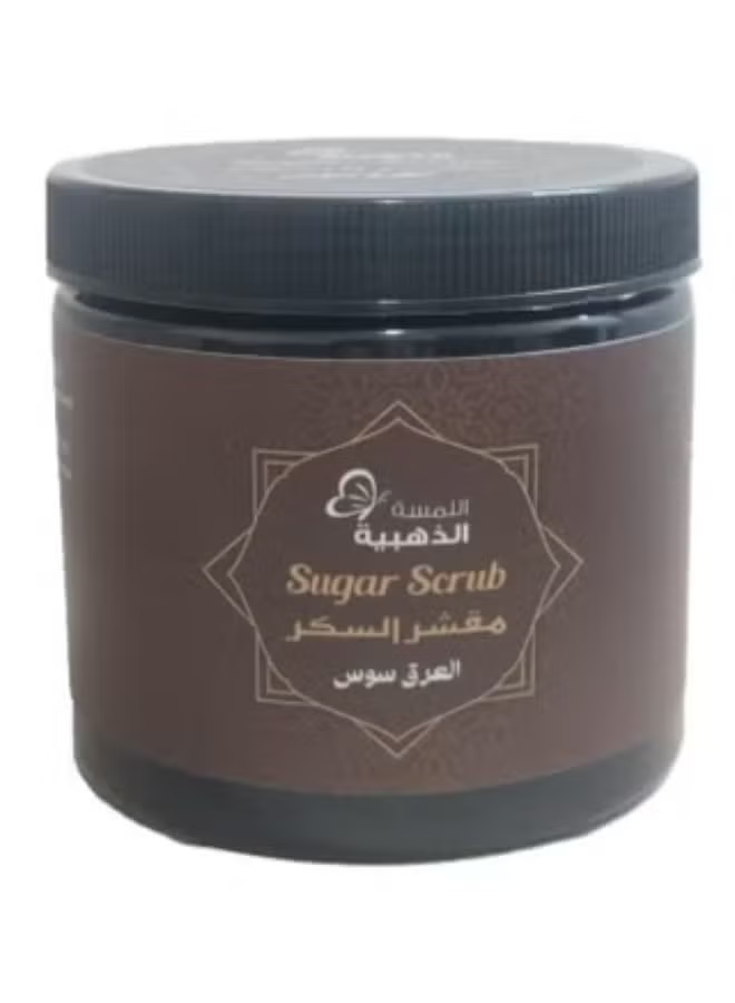 اللمسه الذهبيه مقشر عرق السوس