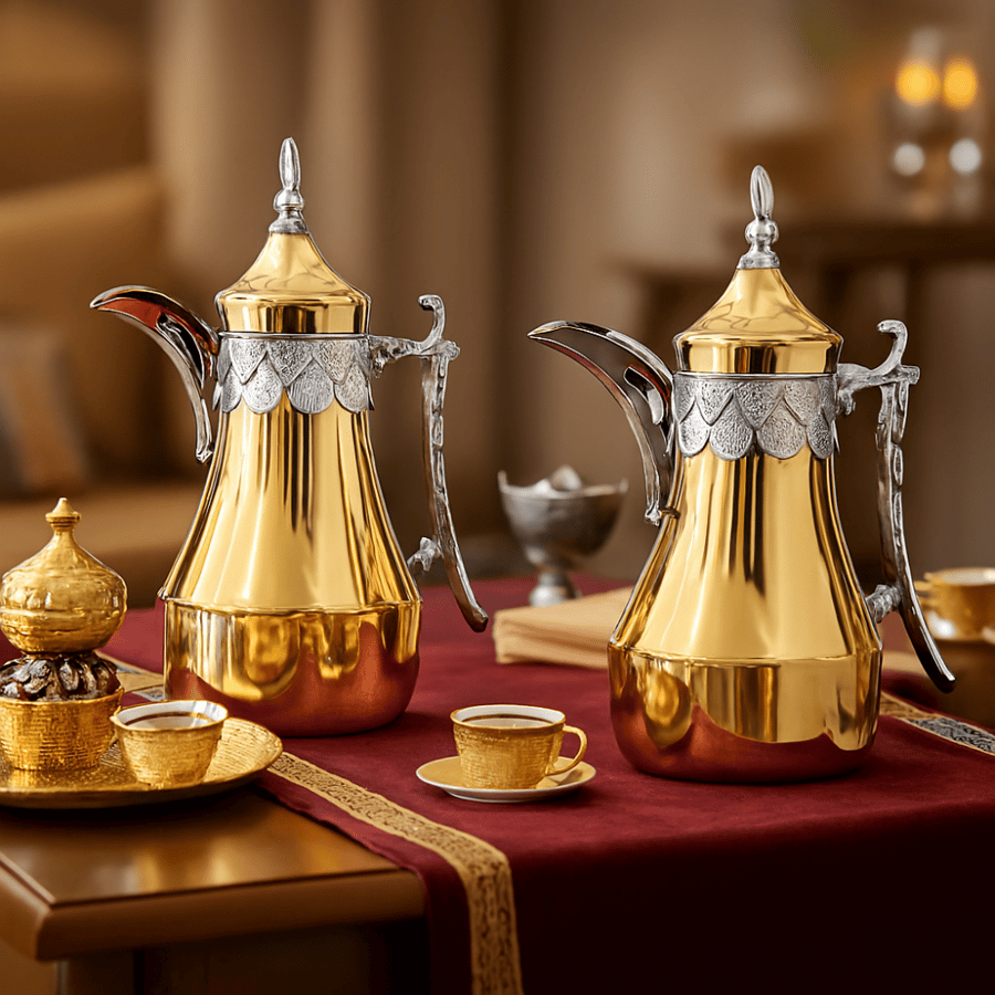Al Birq tea and coffee set 5 colors