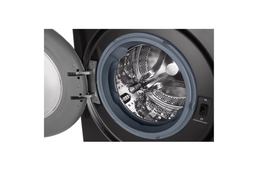 LG - Front Load Washing Machine, 12 kg