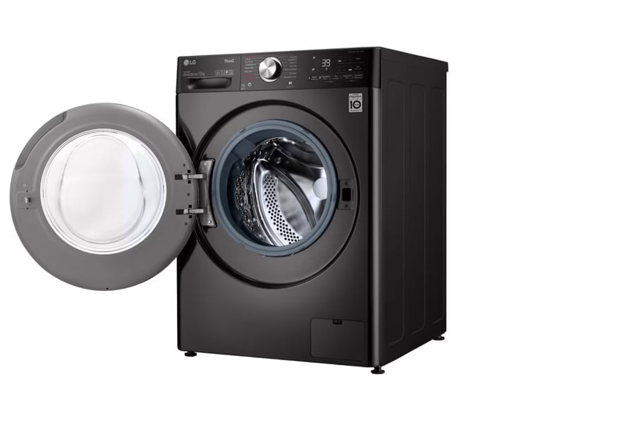 LG - Front Load Washing Machine, 12 kg