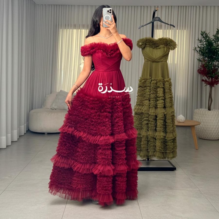 فستان سهرة تل أوف شولدر