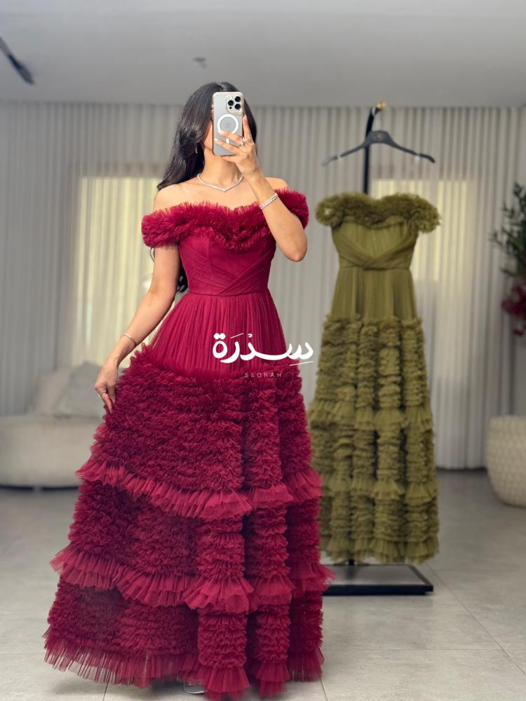 فستان سهرة تل أوف شولدر