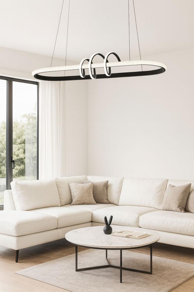 Chandelier with remote control