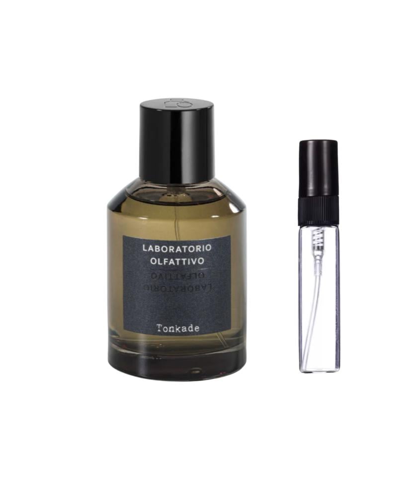 Sample perfume laboratory tonkadé eau de parfum