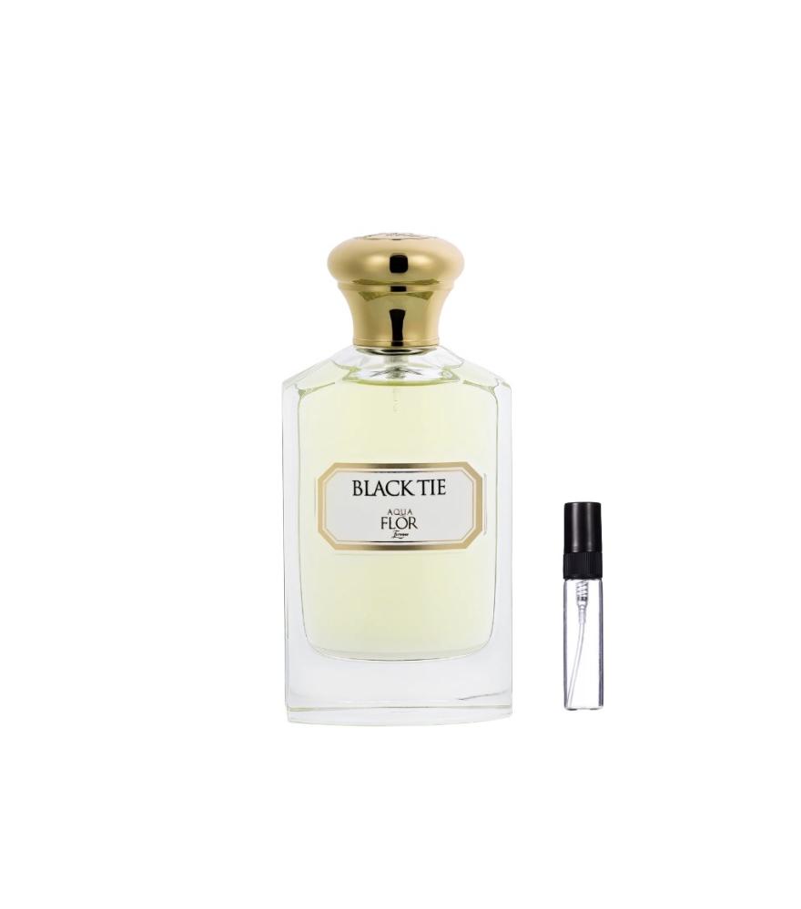 عينة عطر أكوا فلور بلاك تاي aqua flor black tie
