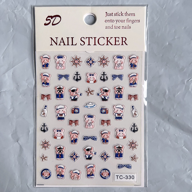 5D Nail Sticker Collection