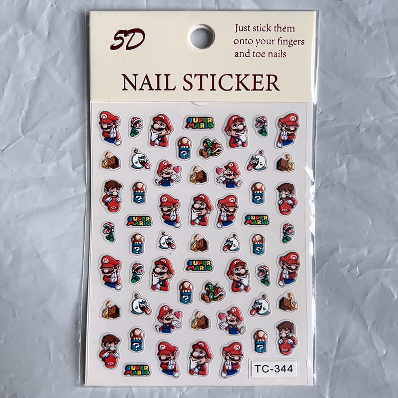5D Nail Sticker Collection