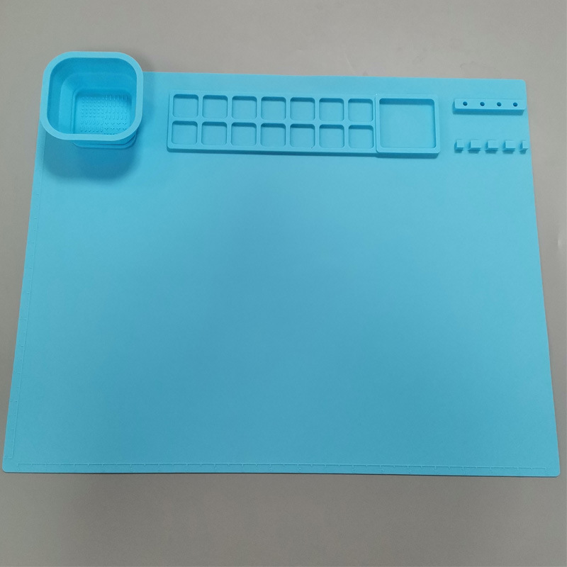Splicon art mat for oil graffiti painting