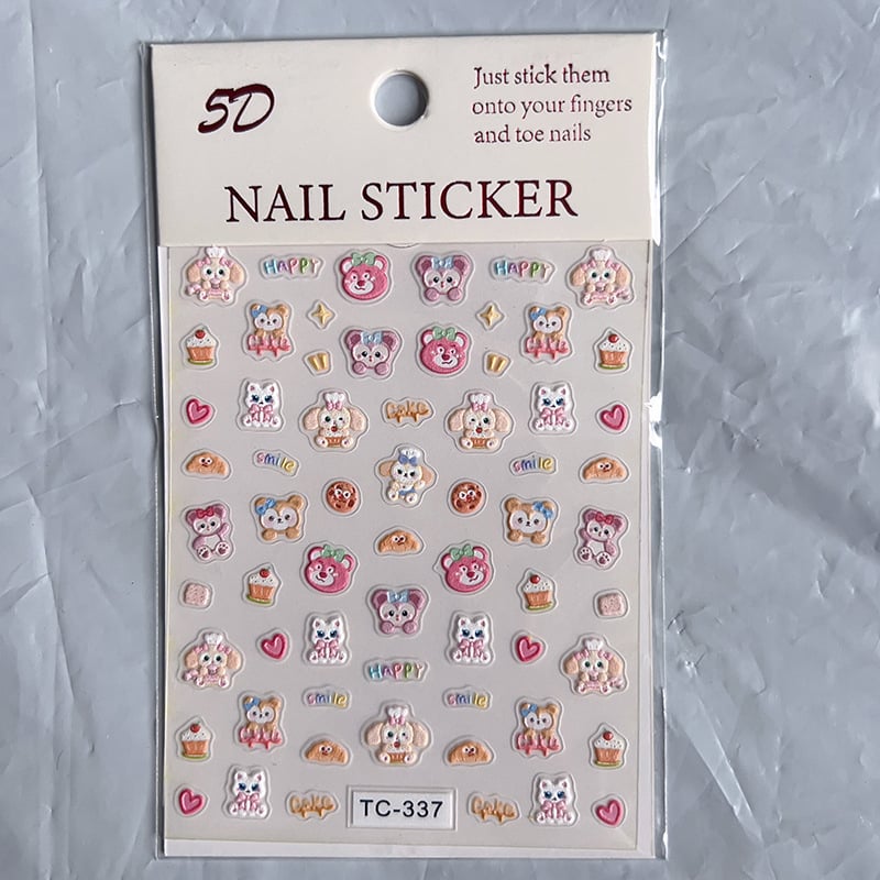 5D Nail Sticker Collection