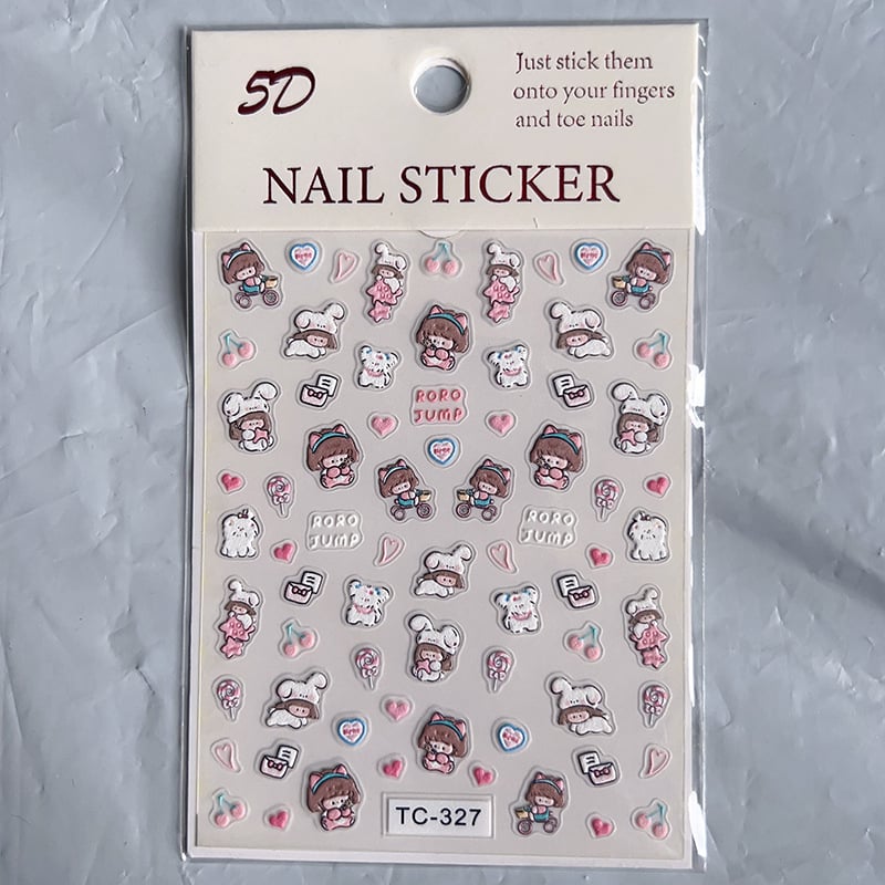 5D Nail Sticker Collection