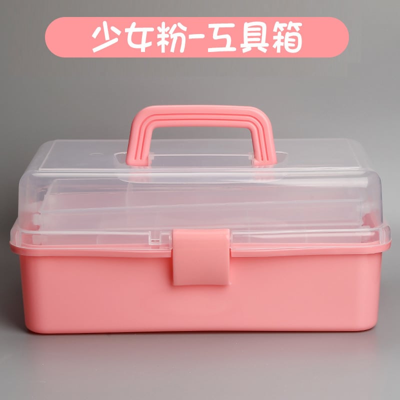 Storage box for organizing art supplies